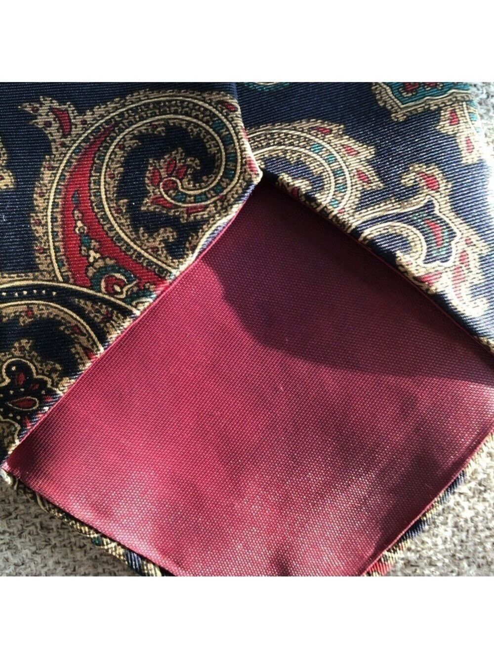 Gant Elegant Multicolor Silk Paisley Tie - Picture 3 of 6